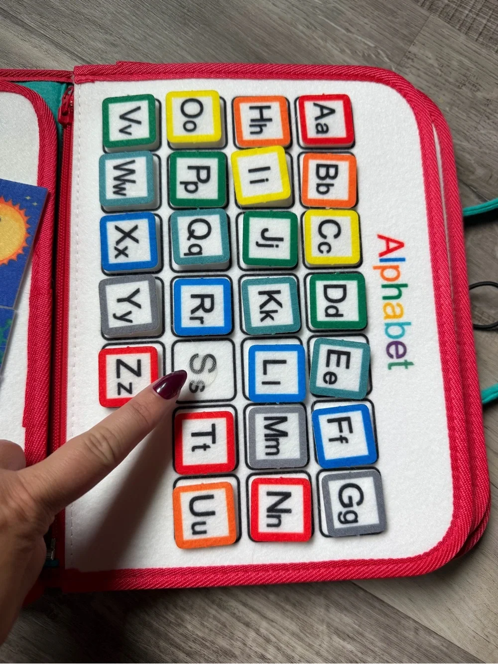 Kids Montessori Sensory Busy Book